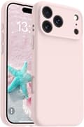 Magnetic Silicone Case for iPhone 17 Pro Max, MagSafe Compatible, Shockproof (Pink) iPhone 17 Pro Max iPhone 17 Pro Max Rose