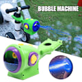Miniatyrbild 1 av 4: Lättvikt Cykel Bubbelmaskin Lysande Automatisk Bubbelmaskin Portabel Utomhusleksak För Pojkar Och Pink