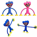 Miniatyrbillede 1 af 5: Poppys Playtime Huggy Wuggy Nøglering Silikone Vedhæng Kawaii Fidget Legetøj Blue