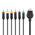 Pikkukuva 1 / 5: Komponentti AV-kaapeli (1,8 metriä) Korkean resoluution HDTV-komponentti RCA-audio-videokaapeli, yhteensopiva PS3:n ja PS2:n kanssa