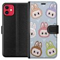 Miniatyrbillede 1 af 3: Apple iPhone 11 Wallet Case Pastel Labubu Lommeboketui