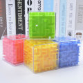 Miniatyrbild 3 av 4: 3D Labyrint Magisk Speed Cube, Transparent Sexsidig Pussel, Rullande Bollspel blue