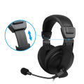 Miniatyrbillede 2 af 4: Pc Computer Headset Hovedtelefoner