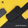 Miniatyrbild 1 av 4: Söt kattklo förvaringsväska för Nintendo Switch, bärbar förvaringsväska hårt skal för Nintend Switch Lite, konsolskydd Black  for lite