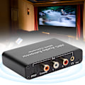 Miniatyrbillede 7 af 8: HDMI ARC Audio Extractor, RCA Stereo Output, 3.5mm Hovedtelefonport med Højtydende Forstærker, Optisk TOSLINK SPDIF til Hjemmebiografsystemer