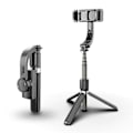 Miniatyrbillede 1 af 5: Håndholdt Gimbal Stabilisator Mobiltelefon Selfie Stick Holder Justerbart Stativ Kompatibel med Iphone Xiaomi Redmi Huawei Samsung Android L08 Black