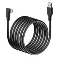Miniatyrbillede 3 af 5: Vr Datakabel Albue Type-c Datakabel Usb3.1 Gen 2 Dobbelt Han Videoprojektionskabel 20 Vr Mobilspilkabel PQ121Grey 3M