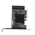 Miniatyrbild 7 av 7: [LCS]SATA-kort 8 portar stöder hot-swap-systemdisk PCIE till SATA 3.0-expansionskort med kort partition för Windows för Linux