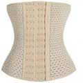 Miniatyrbillede 1 af 5: Dame Taljetræner Cincher Body Shaper, Mave Slanke Bælte BeigeB 4XL