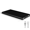 Miniatyrbild 2 av 4: Externt Platt Batteri Kompatibelt med IPHONE 7 Plus Smartphone Tablet Univ