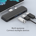 Miniatyrbild 4 av 5: Usb Hub 3.0 Dockningsstation Kompatibel med Surface Pro 4/5/6 Till Usb 3.0 Port Hdmi-kompatibel Tf-läsare Splitter Adapter