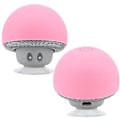 Miniatyrbillede 4 af 5: Mini Bluetooth Trådløs Bærbar Svampe Højttaler Subwoofer med Sugekop Funktion (Pink)