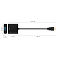 Miniatyrbilde 4 av 4: VGA til HDMI-adapter for Mac og PC TV-konverteringsskjerm