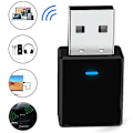 Miniatyrbillede 1 af 5: 5.0 USB 2 i 1 Bluetooth Audio Receiver Transmitter Trådløs Adapter Kompatibel med TV Bil