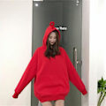 Miniatyrbillede 3 af 4: Vinter Dame Hættetrøjer Teletubbies Tegneserie Afslappede Sweatshirts Langærmet Pullover Toppe XL