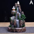 Miniatyrbild 3 av 4: Vattenfall Rökelsehållare med Återflöde LED-ljus Typ Hotell Heminredning A