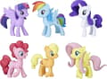 Leksaker Meet The Mane 6 Ponies Collection
