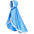 Miniatyrbilde 2 av 5: Party chili pels prinsesse hettekappe kapper kostyme for jenter utkledning Red 8-9 years