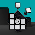 Miniatyrbilde 2 av 3: 3x3 Legend S Magic-cube Svart 3x3x3 Speed Cubes 5.6cm Profesjonell Puslespill Roterende Glatte Cubos Magicos Leker