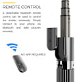 Miniatyrbillede 4 af 5: Håndholdt Gimbal Stabilisator Mobiltelefon Selfie Stick Holder Justerbart Stativ Kompatibel med Iphone Xiaomi Redmi Huawei Samsung Android L08 White
