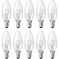 10-pack dimbara klara Edison-skruv 40W flamlampor