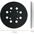 Miniatyrbillede 2 af 5: Professionel Orbital Slibeskive, Konstrueret Plast med Velcro Design for Effektivt Greb om Sandpapir, Sikrer Glatte Overflader