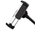 Miniatyrbillede 1 af 4: Led Selfie Ring Light Telefonholder Fleksibelt Stativ Lang Arm Kompatibel med Stream Live Lampe