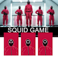 Miniatyrbillede 2 af 4: 8 stk. Squid Game Kortspil Fest Bygning Multiplayer Brætspil Kort Fest Dekoration Julegaver Kort