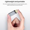 Pikkukuva 4 / 5: [LCS]USB-C-sovitin Type-C naaras Mini DP uros -sovitin HD-video 4K@60Hz Mini DP -yhteensopiva