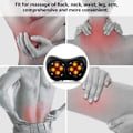 Pikkukuva 4 / 4: Lämmitettävä hierontatyyny, shiatsu-hieronta 8 rullalla, selkä