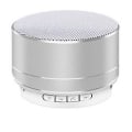 Pikkukuva 1 / 2: Kaiutin - Led Langaton Bluetooth Mini Kaiutin Stereo Super Bass Usb/aux/fm Silver