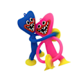 Miniatyrbillede 1 af 3: 2 stk. Poppy Playtime Nøglering, Stressreducerende Pop Fidget Legetøjs Nøglering Gave Style1