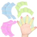 Miniatyrbild 3 av 4: 1 Par Groda Silikon Hand Simfenor Handbojor Simfötter Simma Handflata Finger M