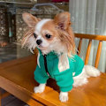 Miniatyrbillede 3 af 5: Kæledyr Squid Game Kat Hund Hættetrøje Varmt Kostume Tøj Green M