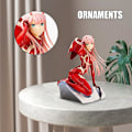 Pikkukuva 1 / 4: 16cm Anime Darling In The Franxx Zero Two 02 Toimintahahmo Kestävä Figuriini Pöytäpatsas Lahjaidea