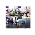 Miniatyrbillede 3 af 3: Trænings- og udstrækningsben Fitness Fysioterapi Mini Udstyr Træning (Rød)