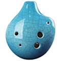 Miniatyrbillede 1 af 5: 6 Huller Sopran C Keramisk Ocarina Dexterøs, Let at Lære, God til Begyndere