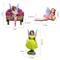 Miniatyrbilde 2 av 10: Miniatyr Fe Figurer Vakre Vinger TYPE2 TYPE2 Type2 Type2