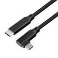 Miniatyrbillede 2 af 5: Vr Datakabel Albue Type-c Datakabel Usb3.1 Gen 2 Dobbelt Han Videoprojektionskabel 20 Vr Mobilspilkabel Black 3M