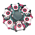 Miniatyrbillede 5 af 5: Fidget Legetøj Squid Game Julekalender Pakke Anti Stress Legetøjssæt Blind Box Style 1