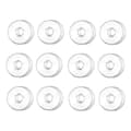 Miniatyrbillede 1 af 5: [LCS] Glas Bobeches til lysestager, 12 stk. Lysdrypbeskyttere, ringe til middagslys