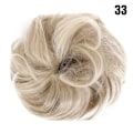 Miniatyrbild 2 av 4: Lättanvända Trendiga Hårscrunchies Naturligt Rufsiga Lockiga Hårknutar Hårförlängning 33