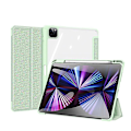 Miniatyrbillede 1 af 2: Transparent Etui til iPad 9.7-tommer 2018 2017 (6./5. generation) Smart Cover Auto Væk/Sov Green