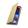 Miniatyrbillede 1 af 5: Etui kompatibelt med Motorola Moto E7i Power Folio Kortholder Funktion gylden (Guld)