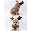 Miniatyrbild 3 av 3: Hundkläder Jacka Kappa Julparty Vinter Husdjurskostym Kattkläder XXL