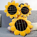 Miniatyrbilde 2 av 4: Kreativ Solsikkepute Supermyk Multifunksjonell Blomsterpute For Hjem Stue Soverom Dekor