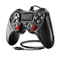 Pikkukuva 1 / 5: Kaksoisvärinä Turbo Trigger -painikeohjain, yhteensopiva Ps4:n kanssa kaapelilla