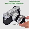 Miniatyrbilde 4 av 5: PRO TANLE Firkantet Metall Solblender Erstatning for Fujifilm Fuji X100VI Kameratilbehør Magnetisk Installasjon