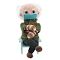 Miniatyrbild 1 av 7: Bernie Sanders docka 2021, handgjord Bernie Sanders plyschleksak, perfekt souvenirgåva 0.1