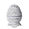 Miniatyrbilde 1 av 4: Bluetooth Dinosaur Eggshell Roterende Projektor, Stjernenattlys color1